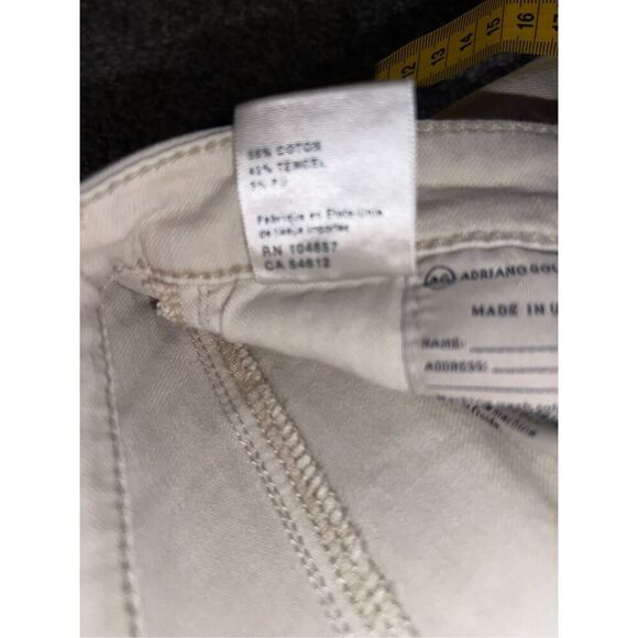AG Adriano Goldschmied Sz 28 rThe Prima Mid-Rise C Skinny Boho Cottagecore - Picture 4 of 5
